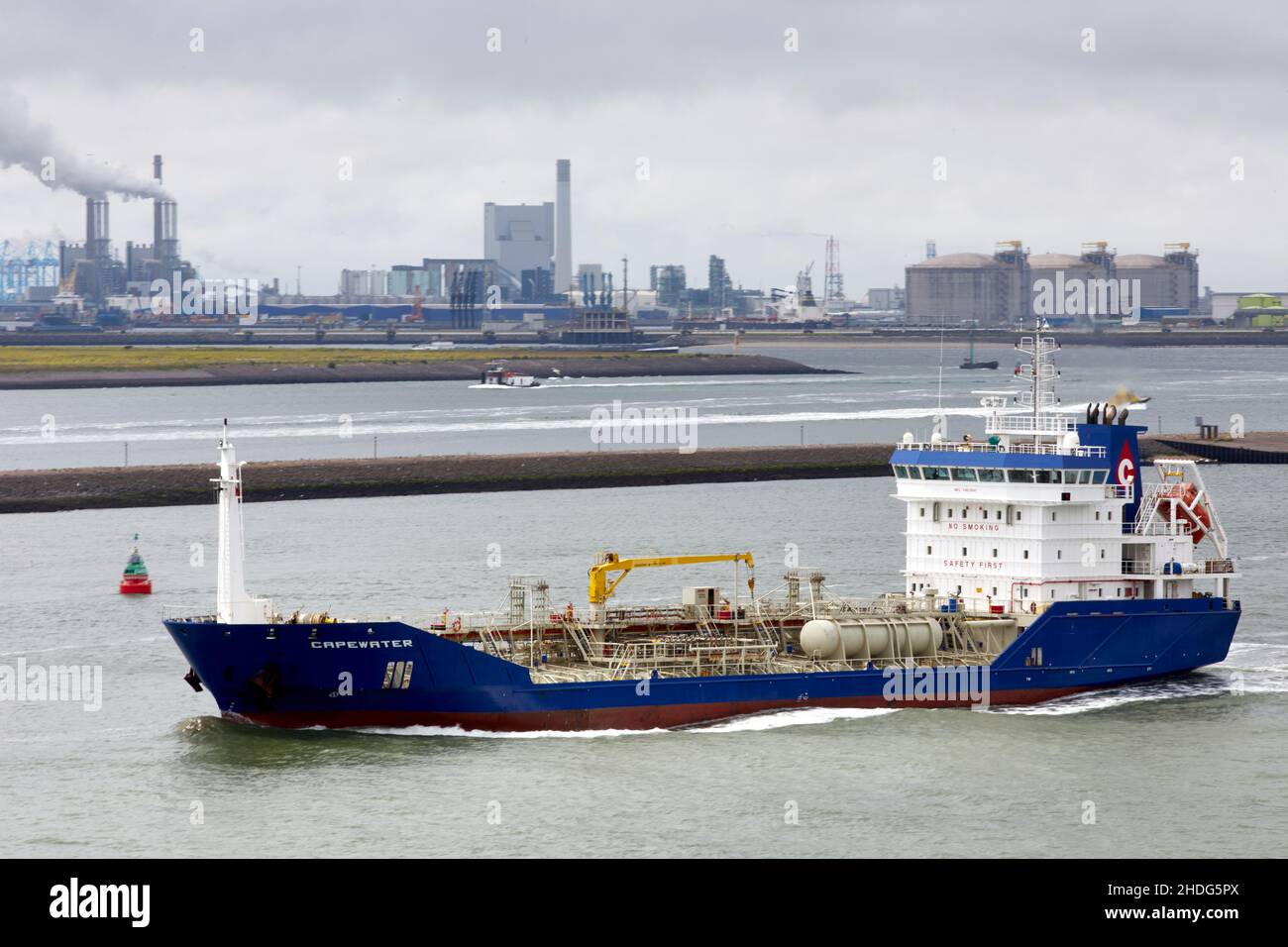 SHIPPING EURO PORT HOLLAND Stock Photo