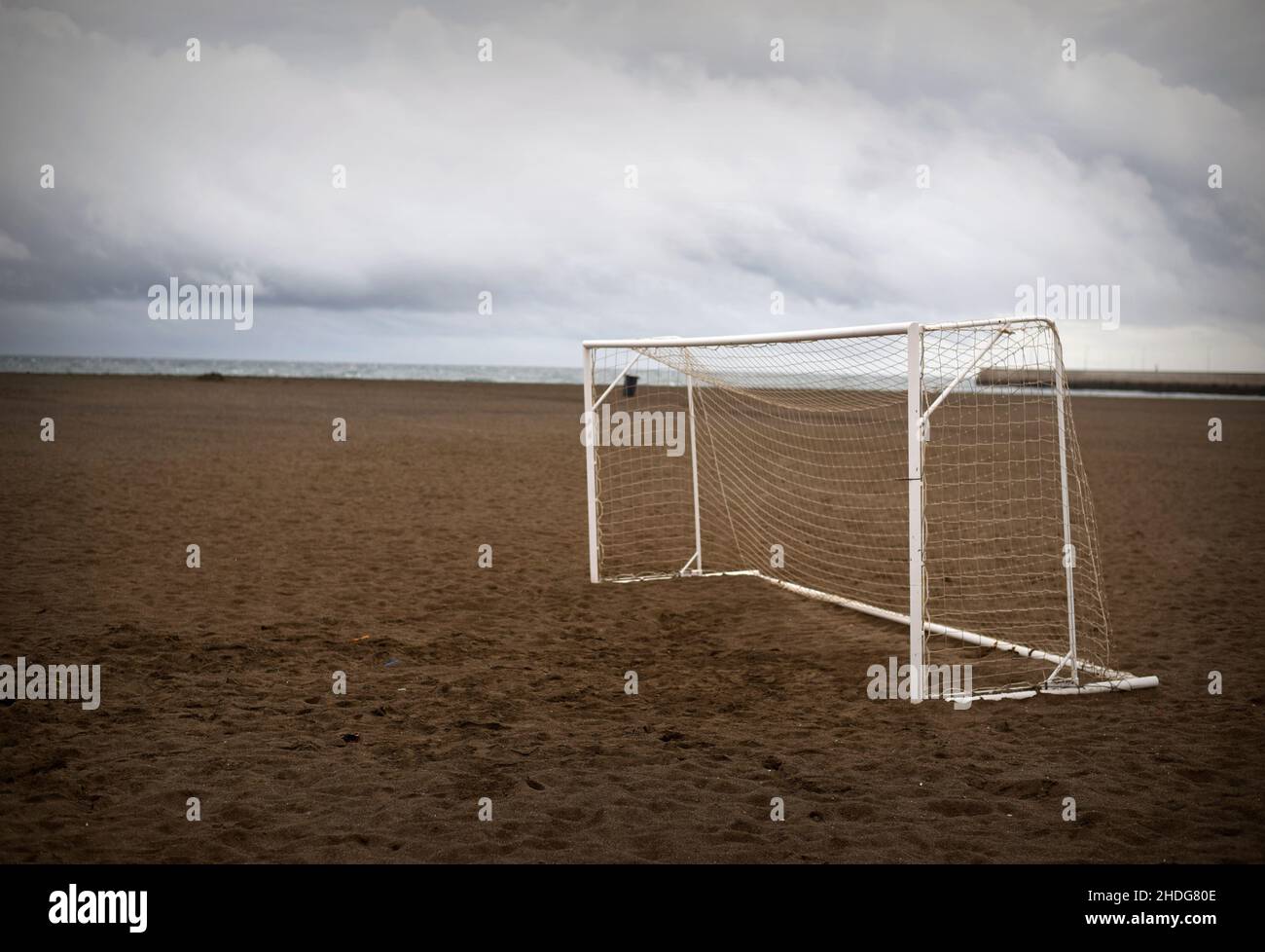 beach, goal, beaches, seaside, goals Stock Photo Alamy