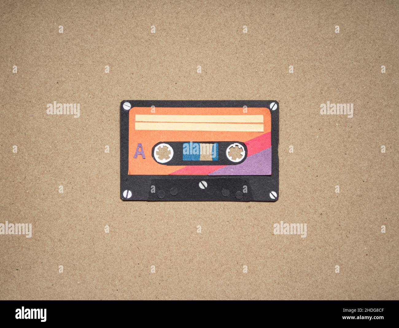 paper, music cassette, papers, music cassettes Stock Photo Alamy