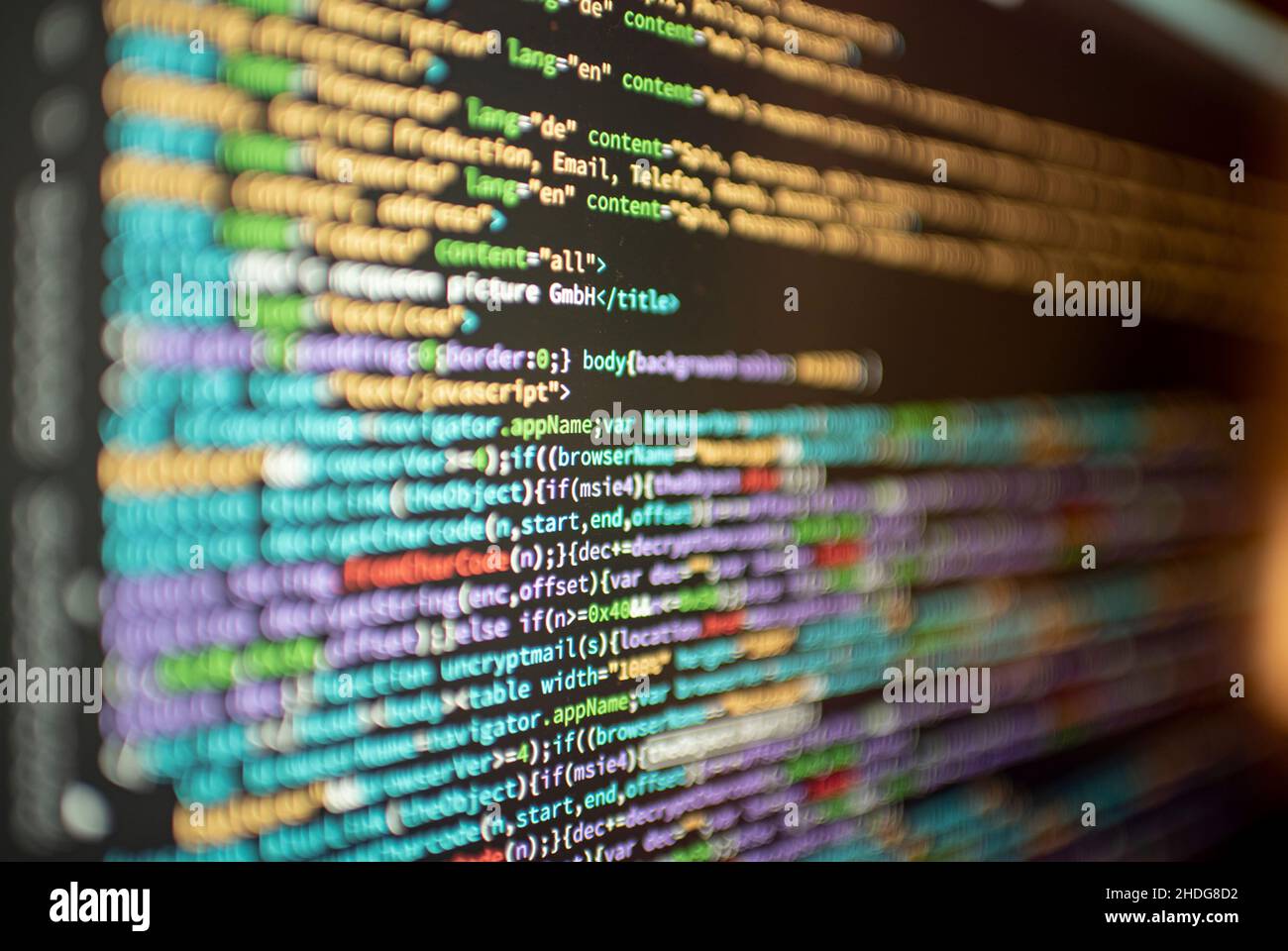 coding, computer language, html, computer languages Stock Photo - Alamy