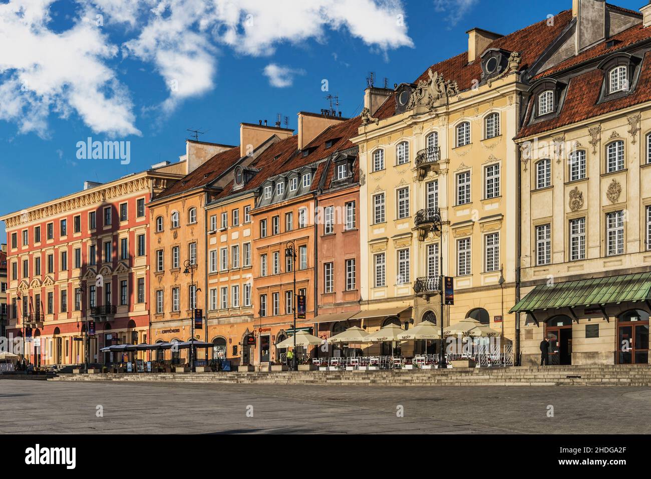 old town, warsaw, old towns, warsaws Stock Photo
