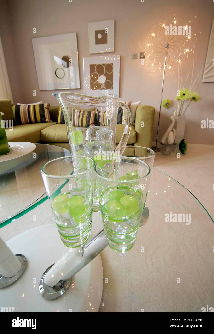 table setting Stock Photo