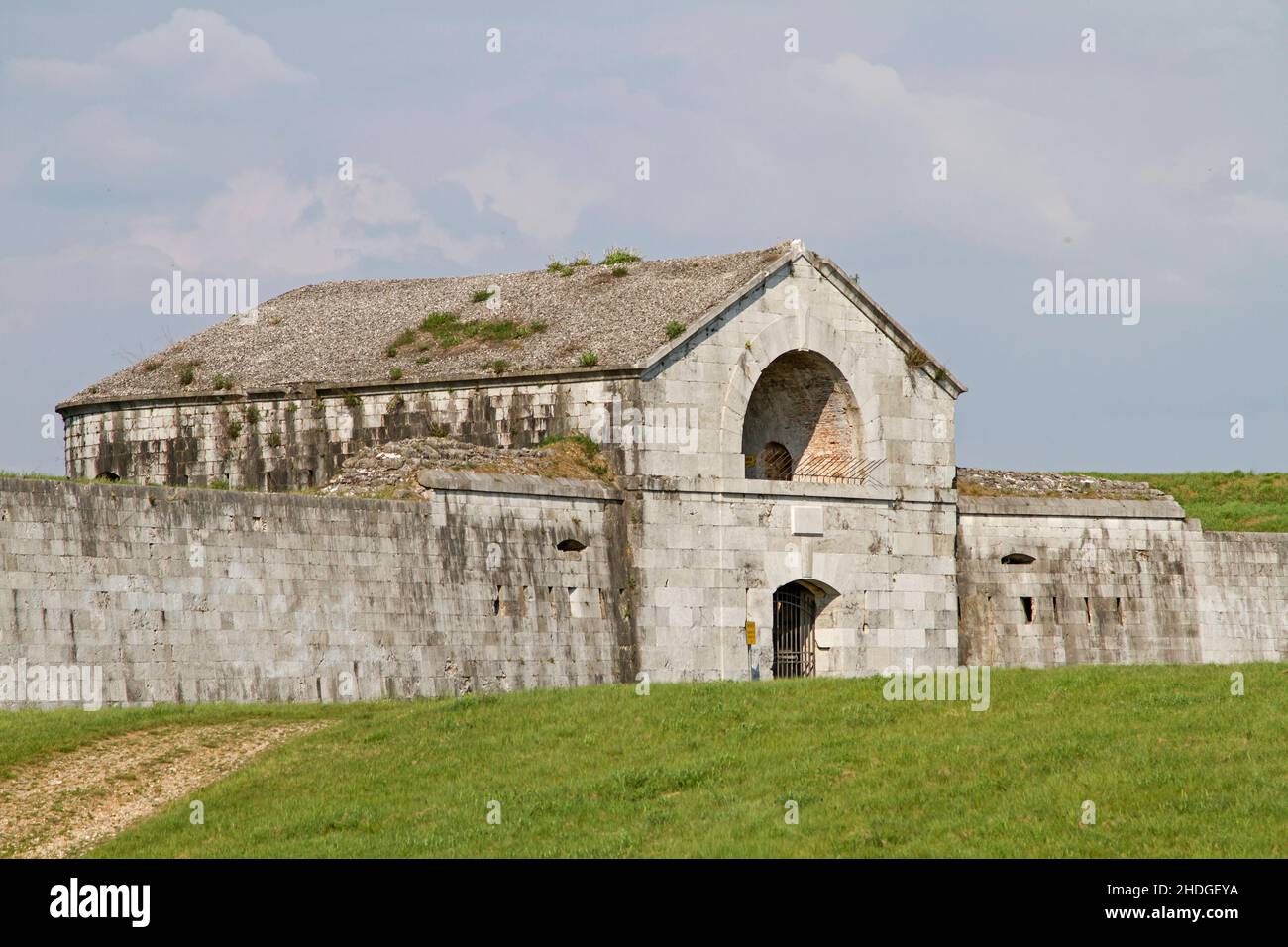 fortification, palmanova, fortifications Stock Photo