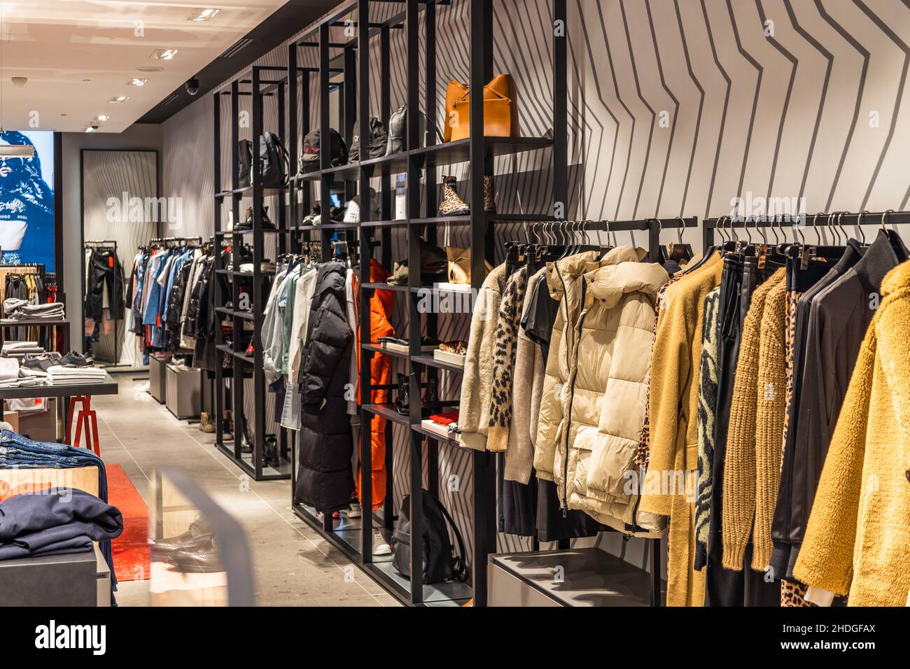 Cloth shop interior hi-res stock photography and images - Page 2 - Alamy