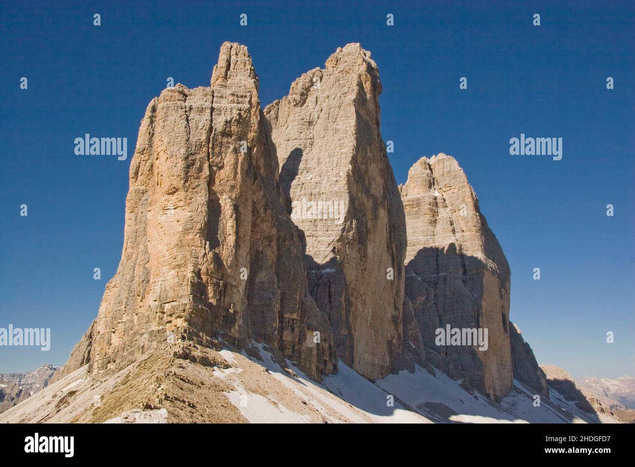 three peaks, three peak Stock Photo - Alamy