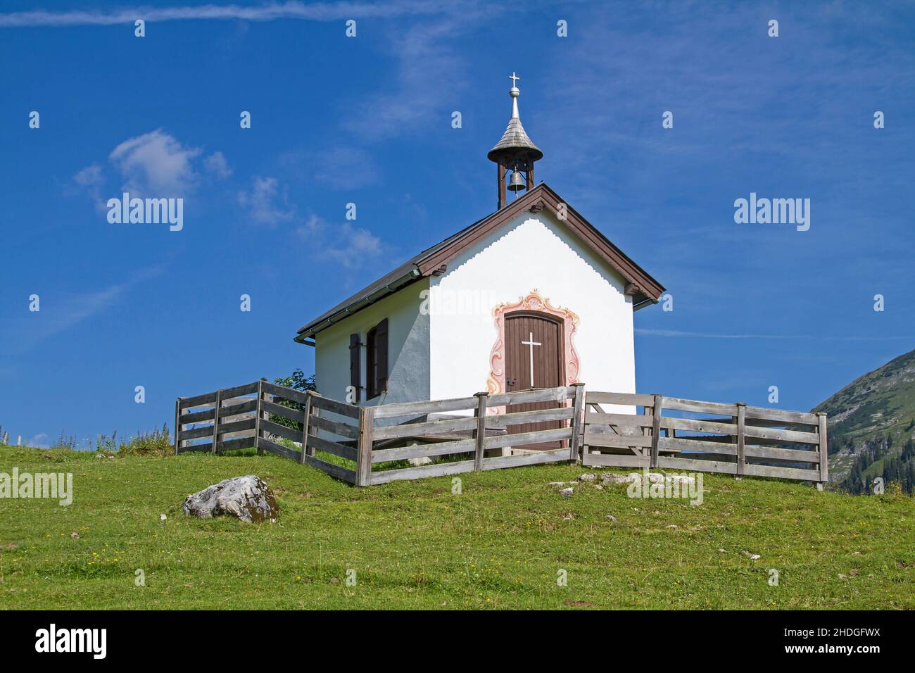 mountain chapel, mountain chapels Stock Photo Alamy