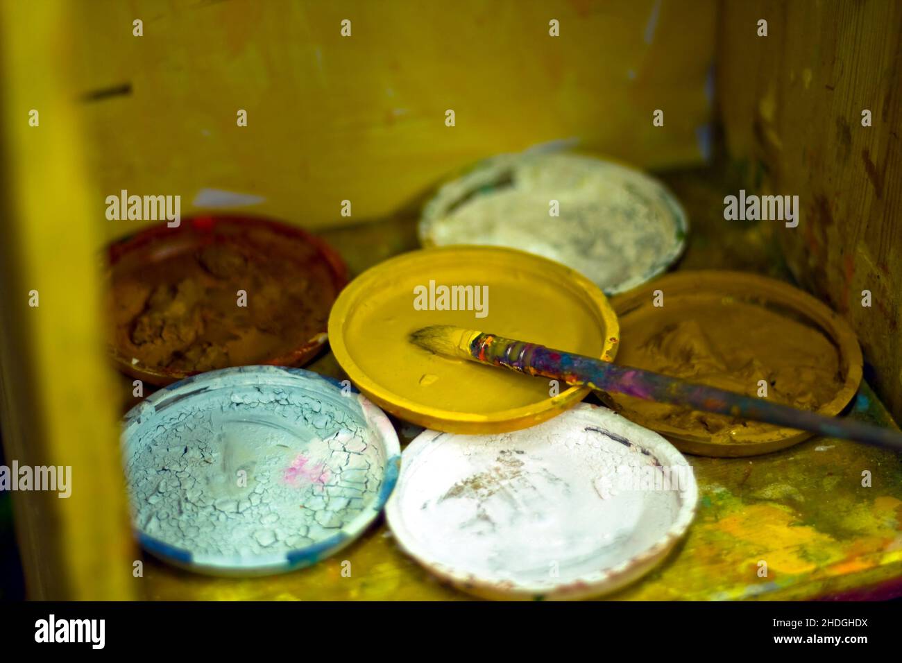 colour, painting, palette, colours, drawing, palettes Stock Photo Alamy