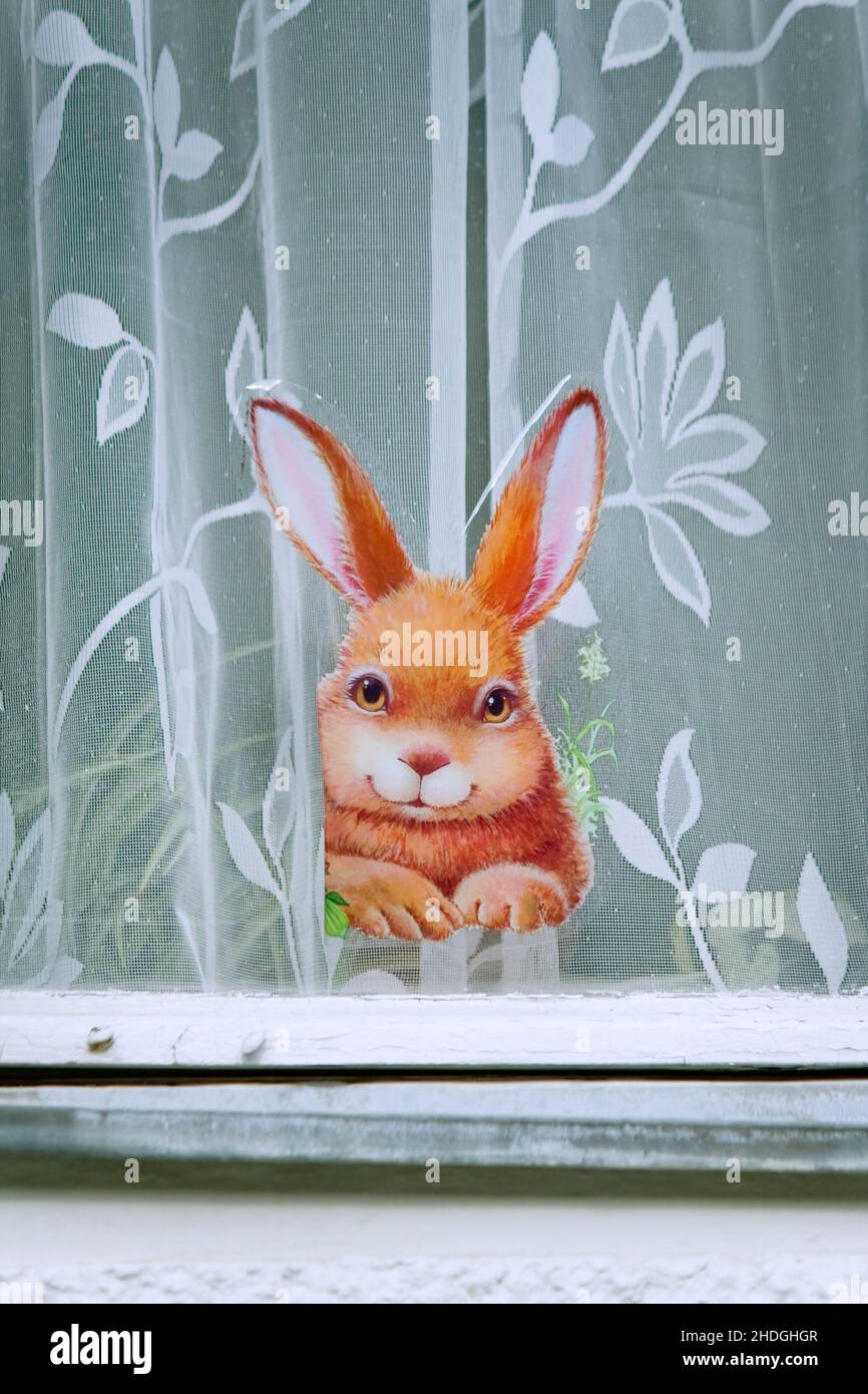 Bunnies sticker hi-res stock photography and images - Alamy