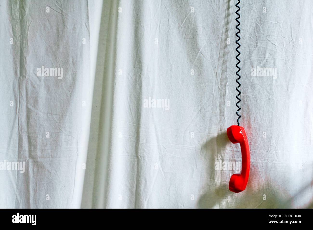 telephone receiver, land line, telephone receivers, land lines Stock