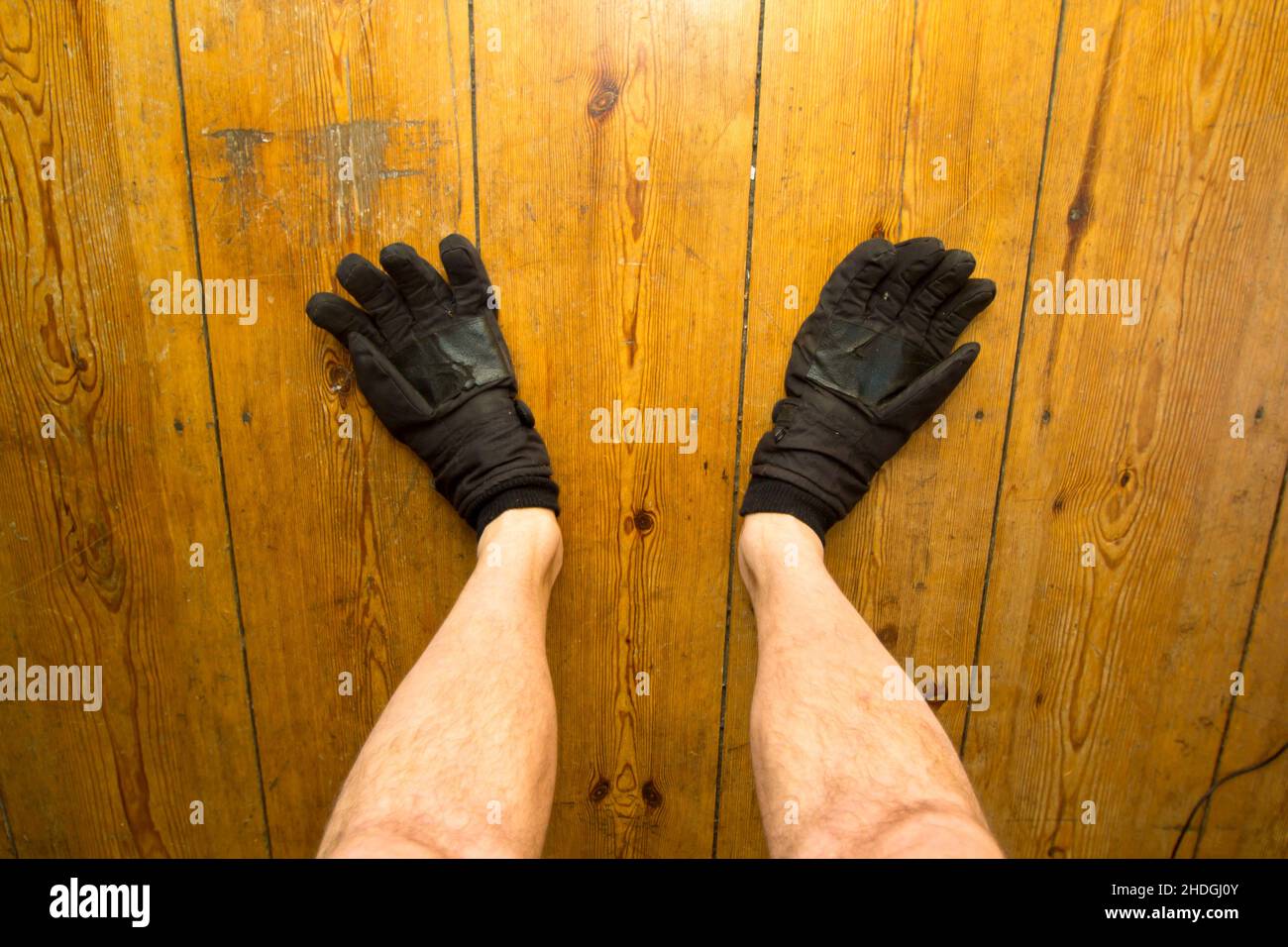 humor & bizarre, gloves, humor and bizarre, glove Stock Photo