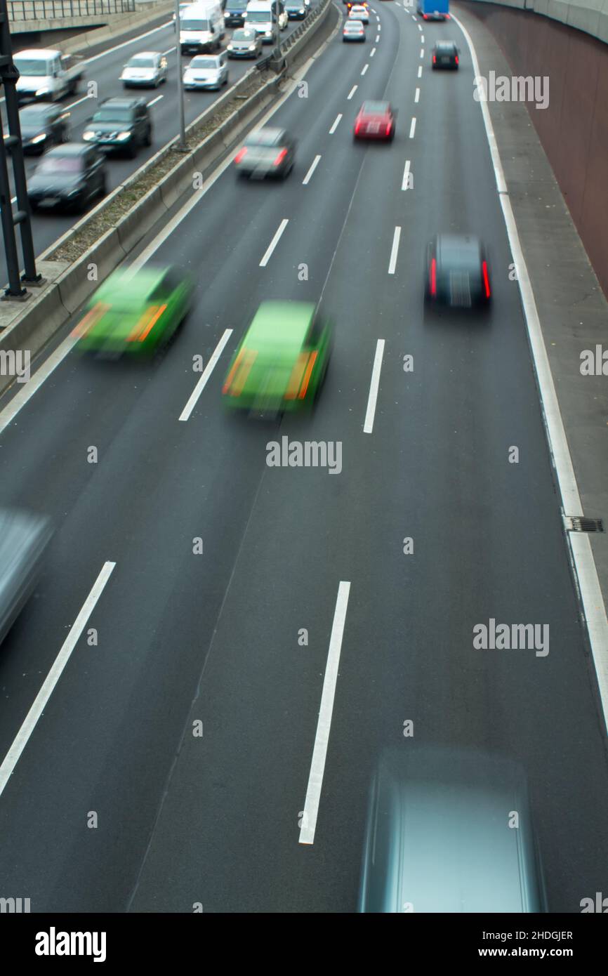 blurred motion, road traffic, congestion, blur, blured, blurred motions