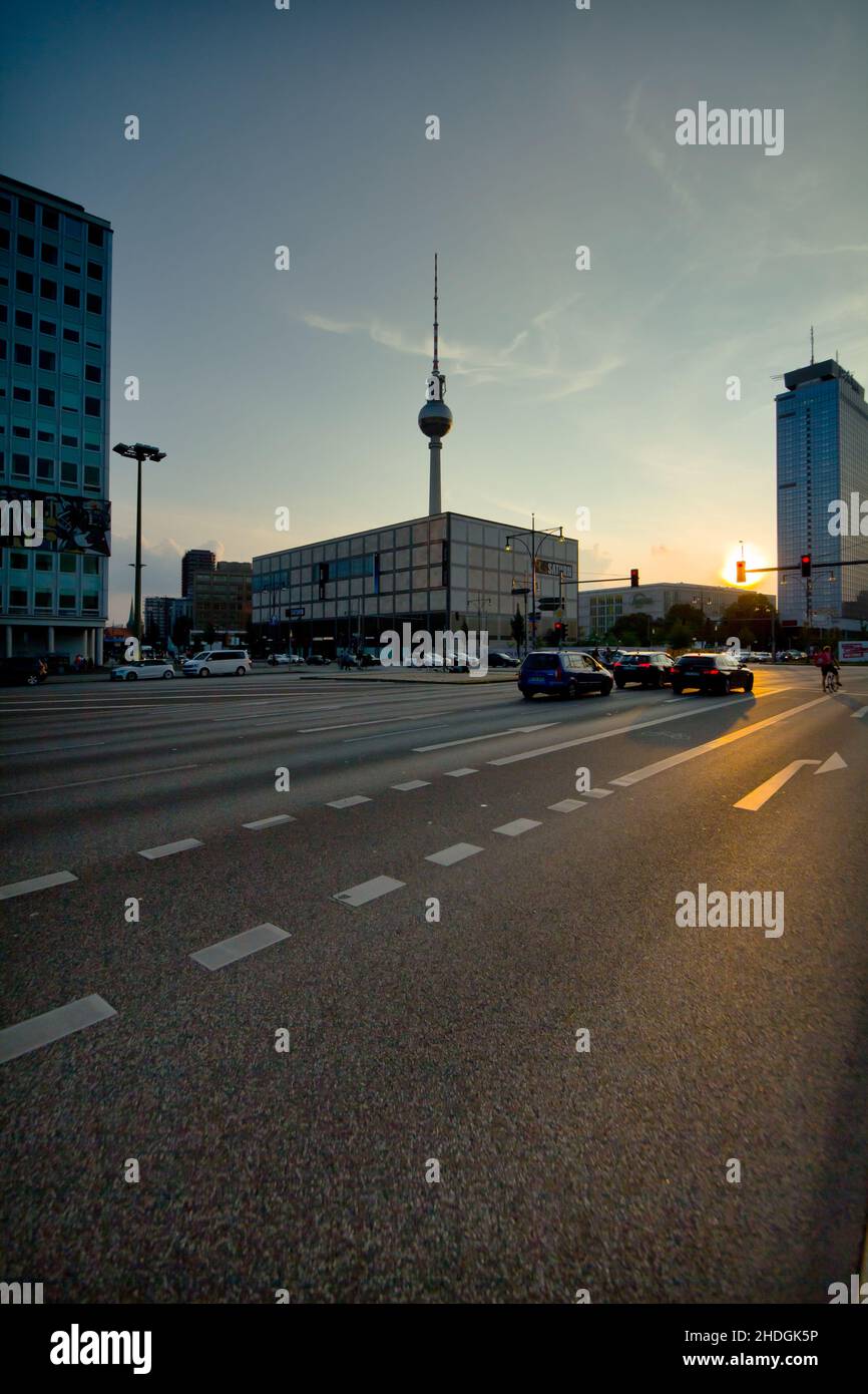 berlin, road traffic, roads, street, streets Stock Photo - Alamy