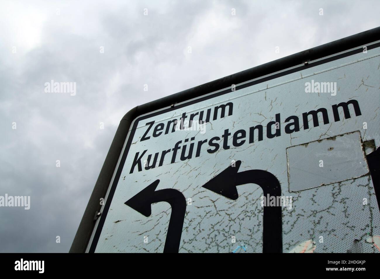 direction, kurfuerstendamm, directions Stock Photo