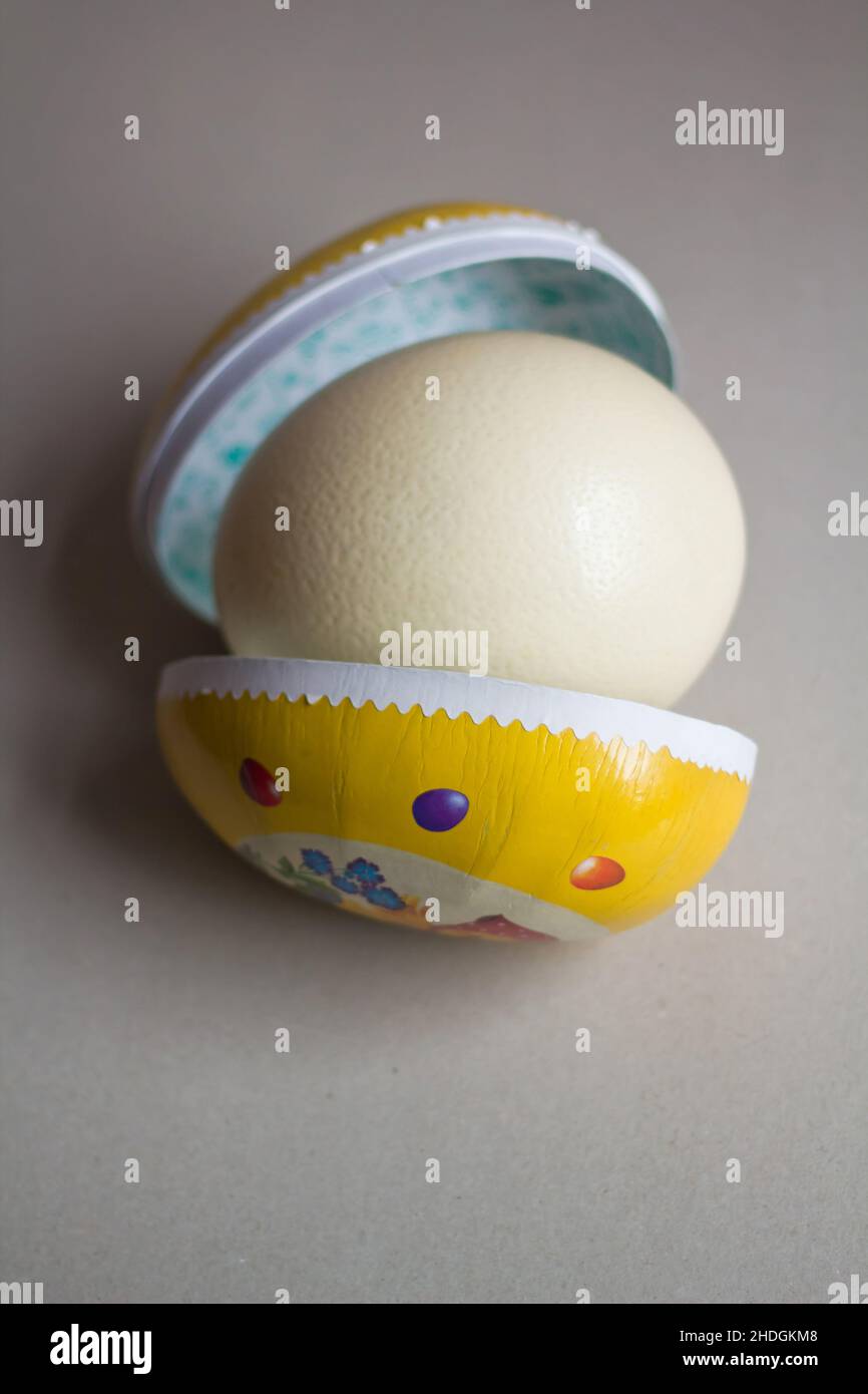 easter egg, gift wrapping, easter eggs Stock Photo