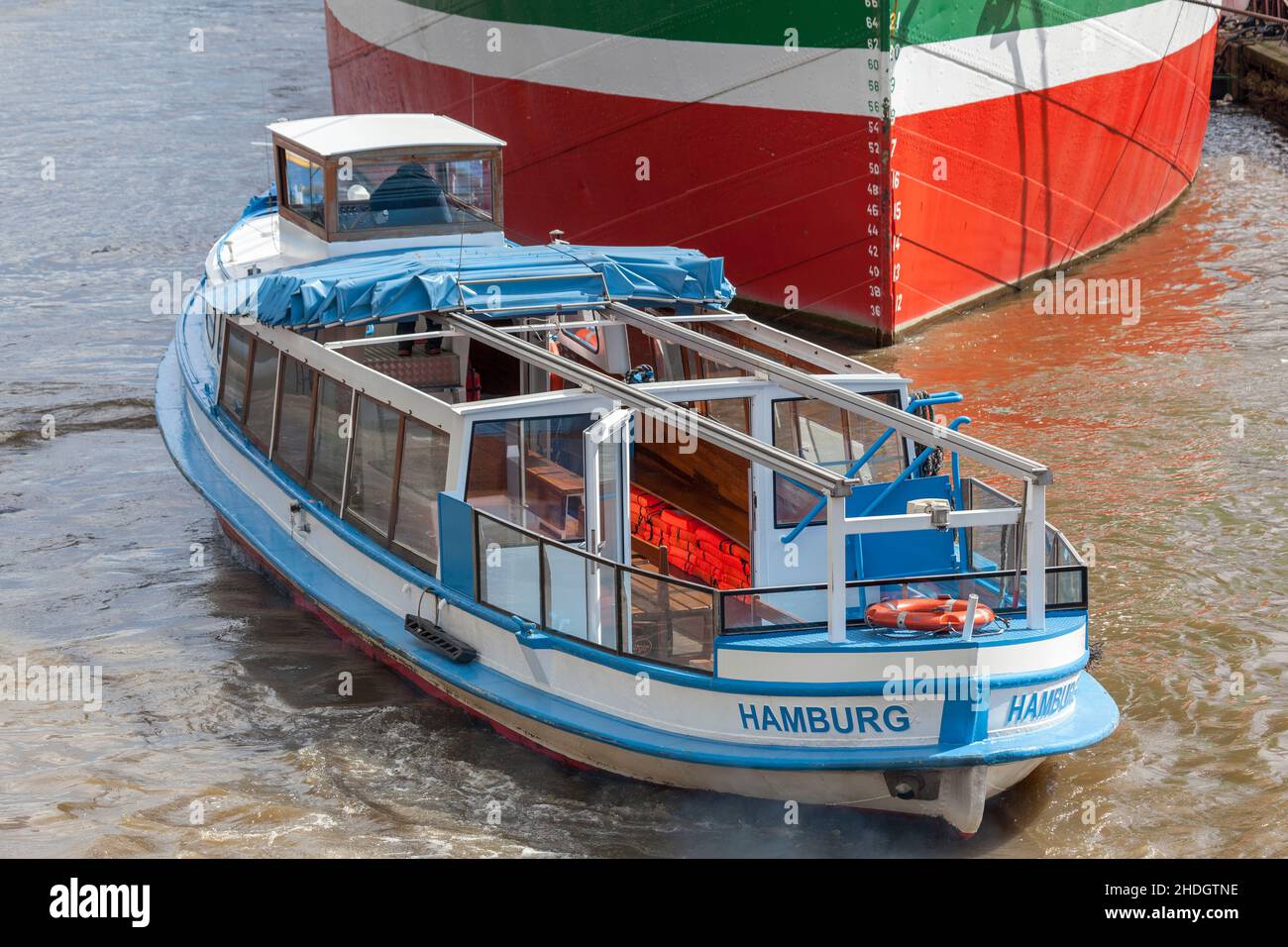 hamburg, barge, barges Stock Photo Alamy