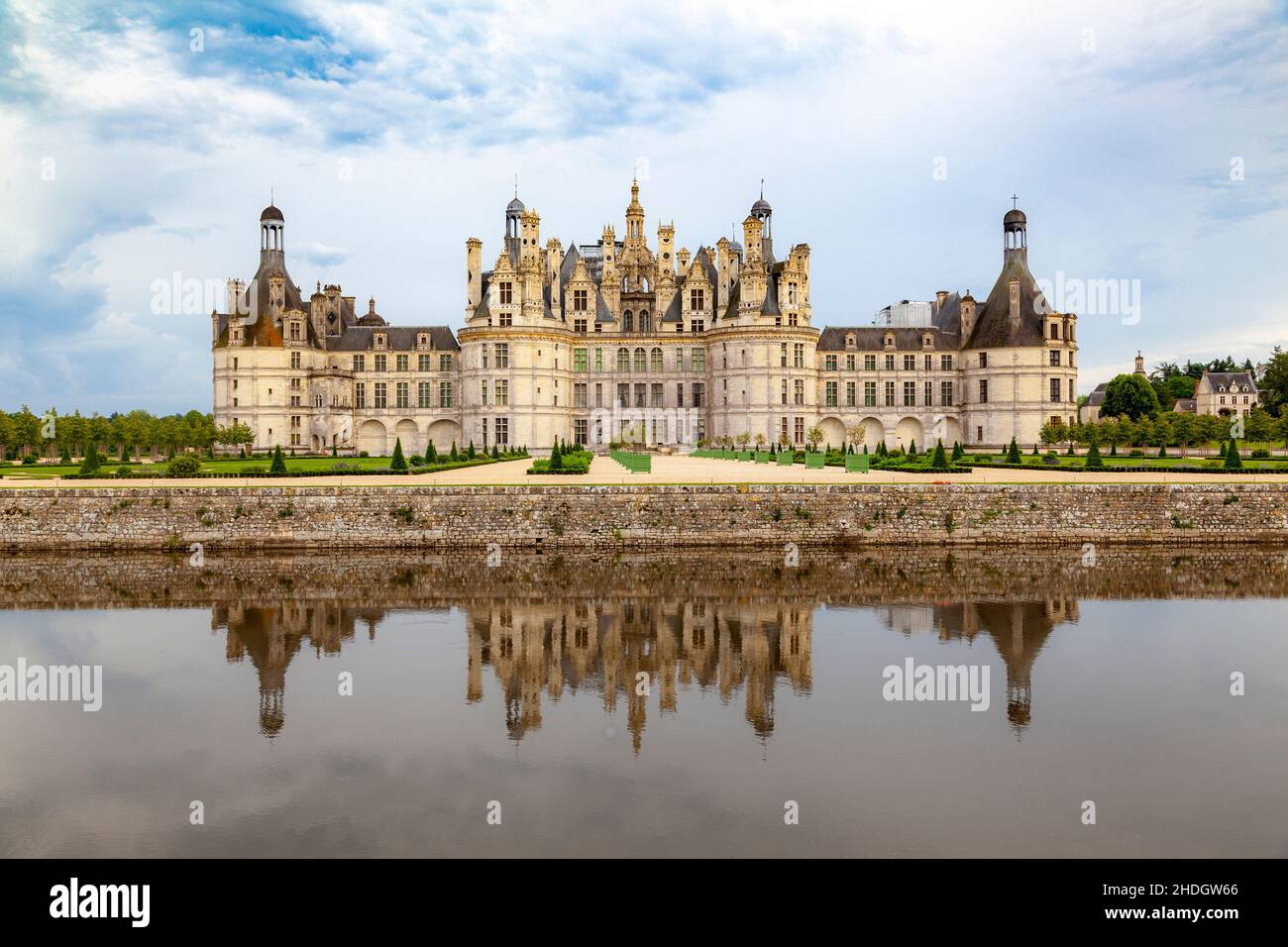 castle chambord, chambord castles Stock Photo Alamy