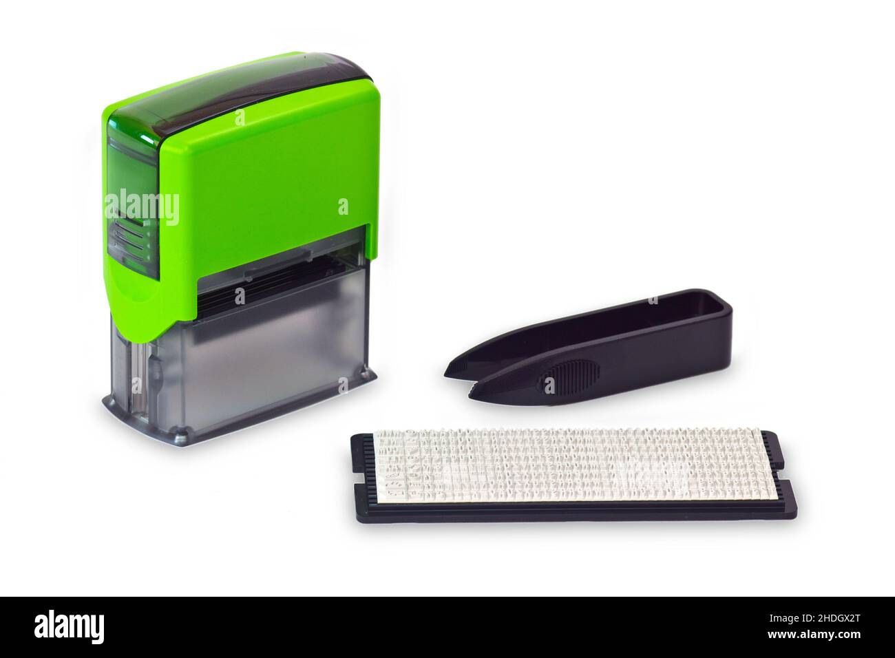 rubber stamp, office supplies, rubber stamps, office supply Stock Photo