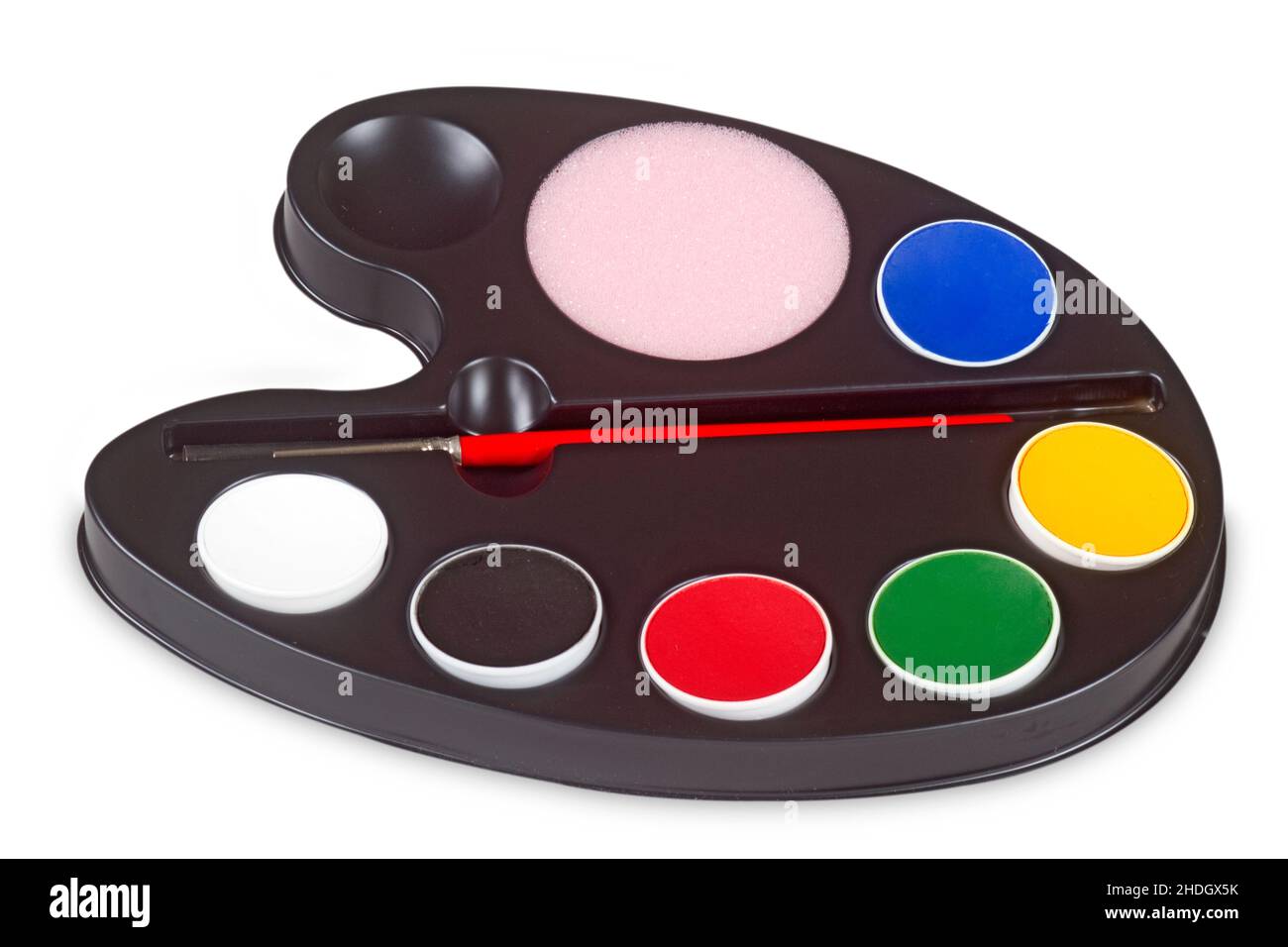 color palette, paintbox, painting supply, color palettes, paintboxs, painting supplies Stock