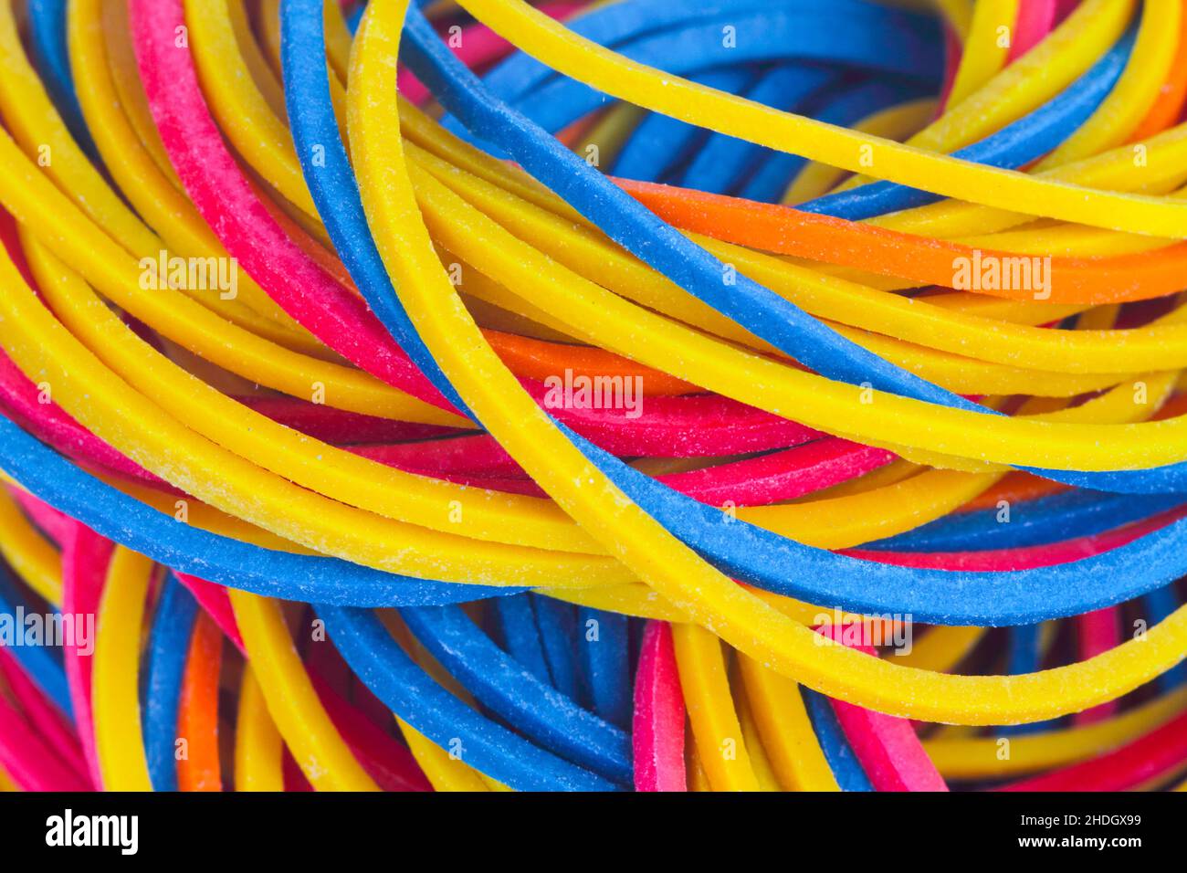 rubber band, rubber bands Stock Photo Alamy