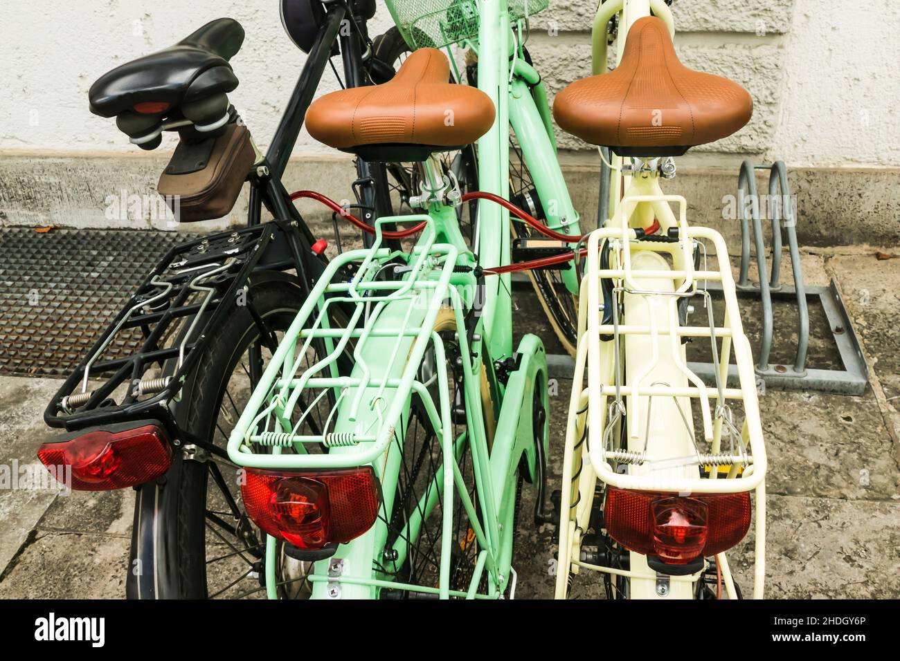 bicycle, bicycle rack, bicycles, bike, bicycle racks Stock Photo - Alamy