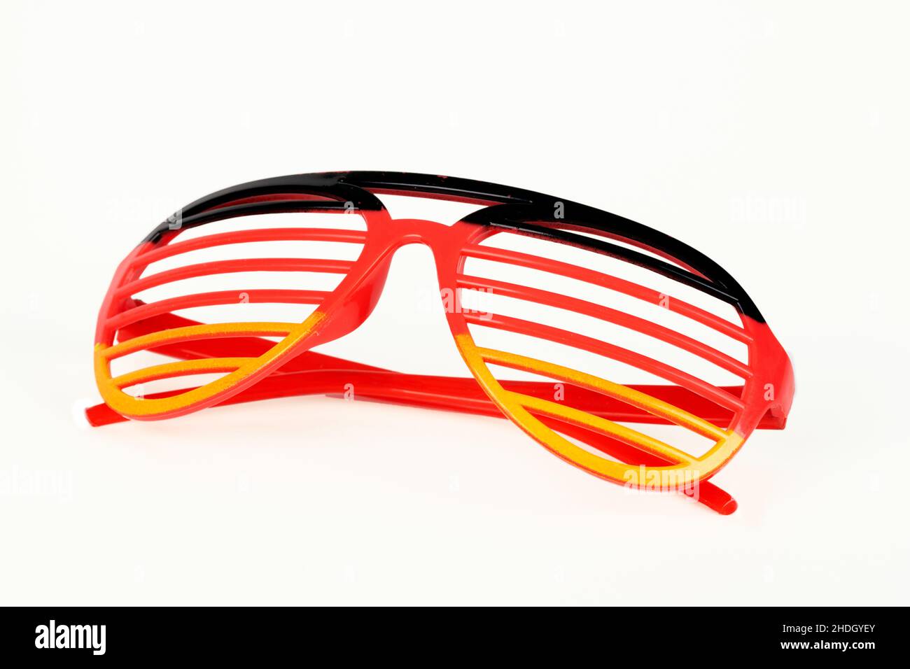 fan glasses, fun glasses Stock Photo