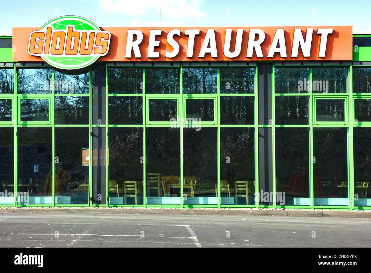 restaurant, globe, hardware store, restaurants Stock Photo