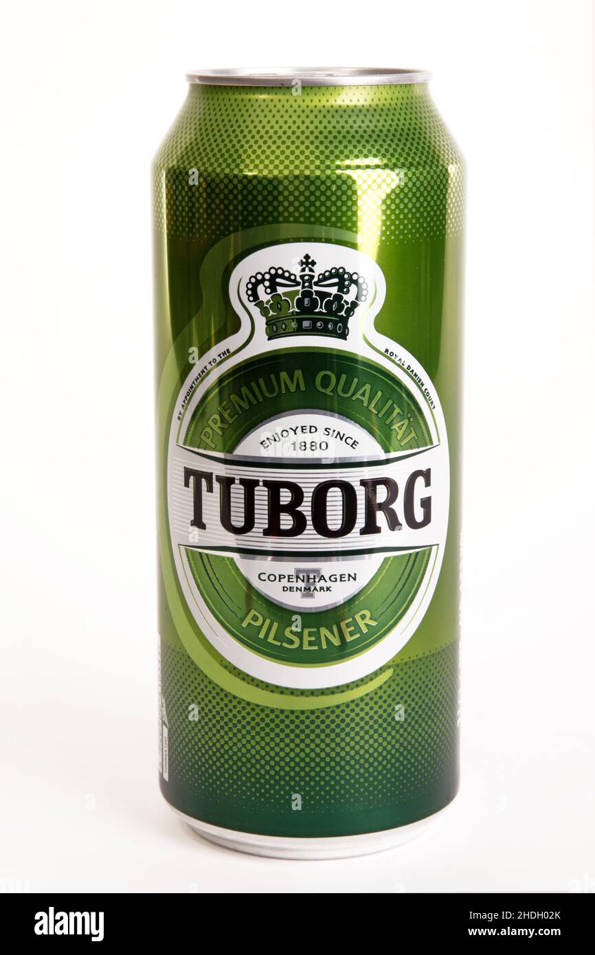 pilsener, tuborg Stock Photo