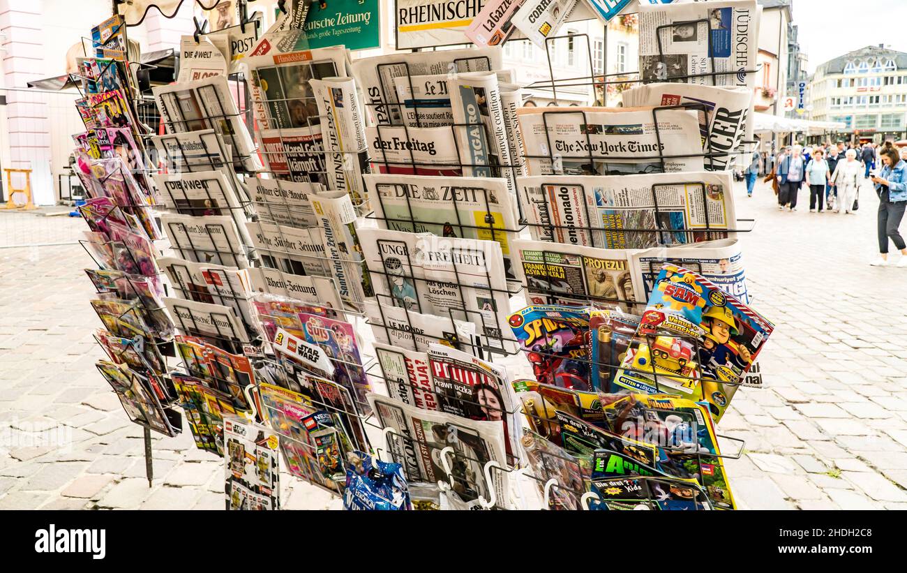 newspapers, newspaper stands, kiosk, newspaper, newspaper kiosk