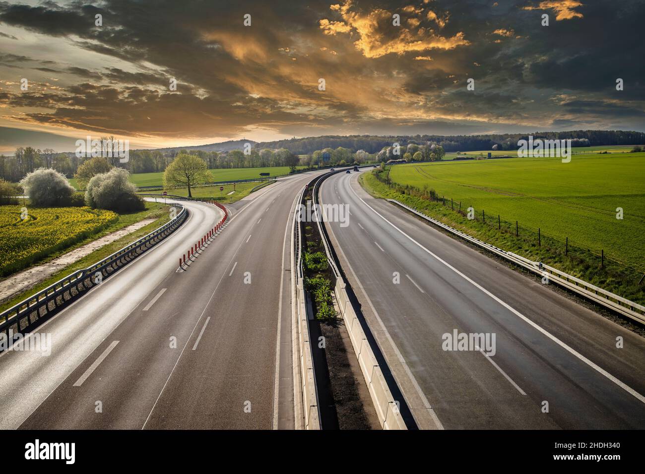 highway, street, double lane, highways, motorway, motorways, road