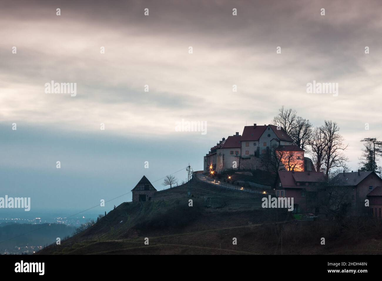 castle, staufenberg, staufenbergs Stock Photo