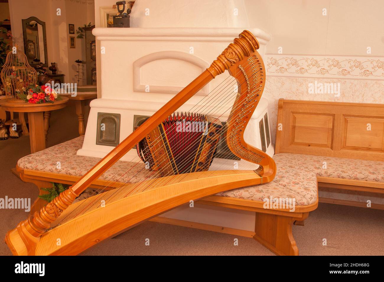 musical instrument, folk music, harp, musical instruments, folk, folk