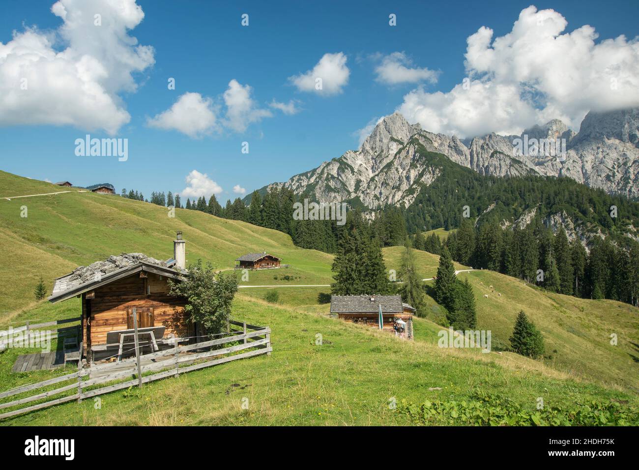 hut, salzburg country, huts Stock Photo