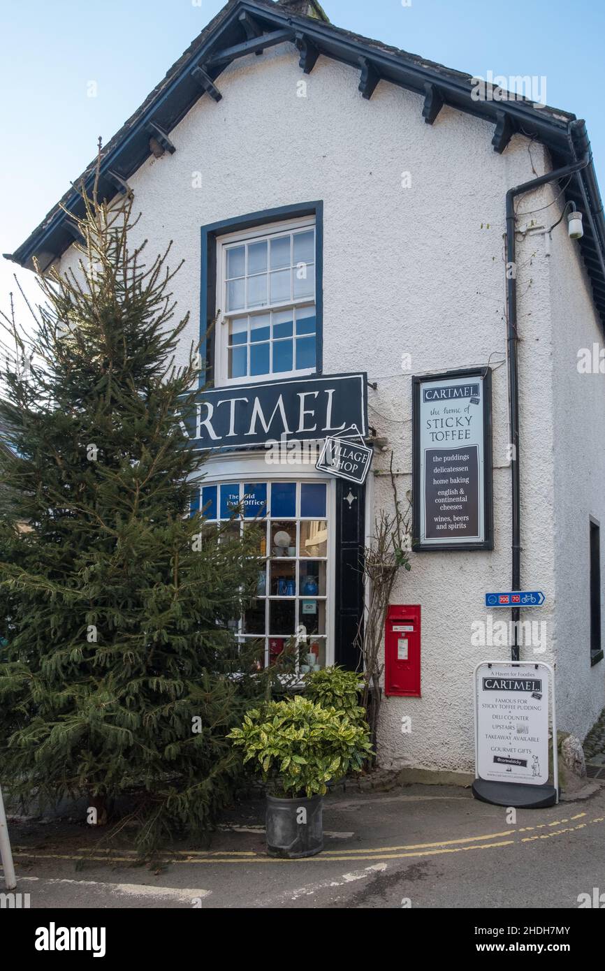 Cartmel Village Shop in the village of Cartmel in the Lake District