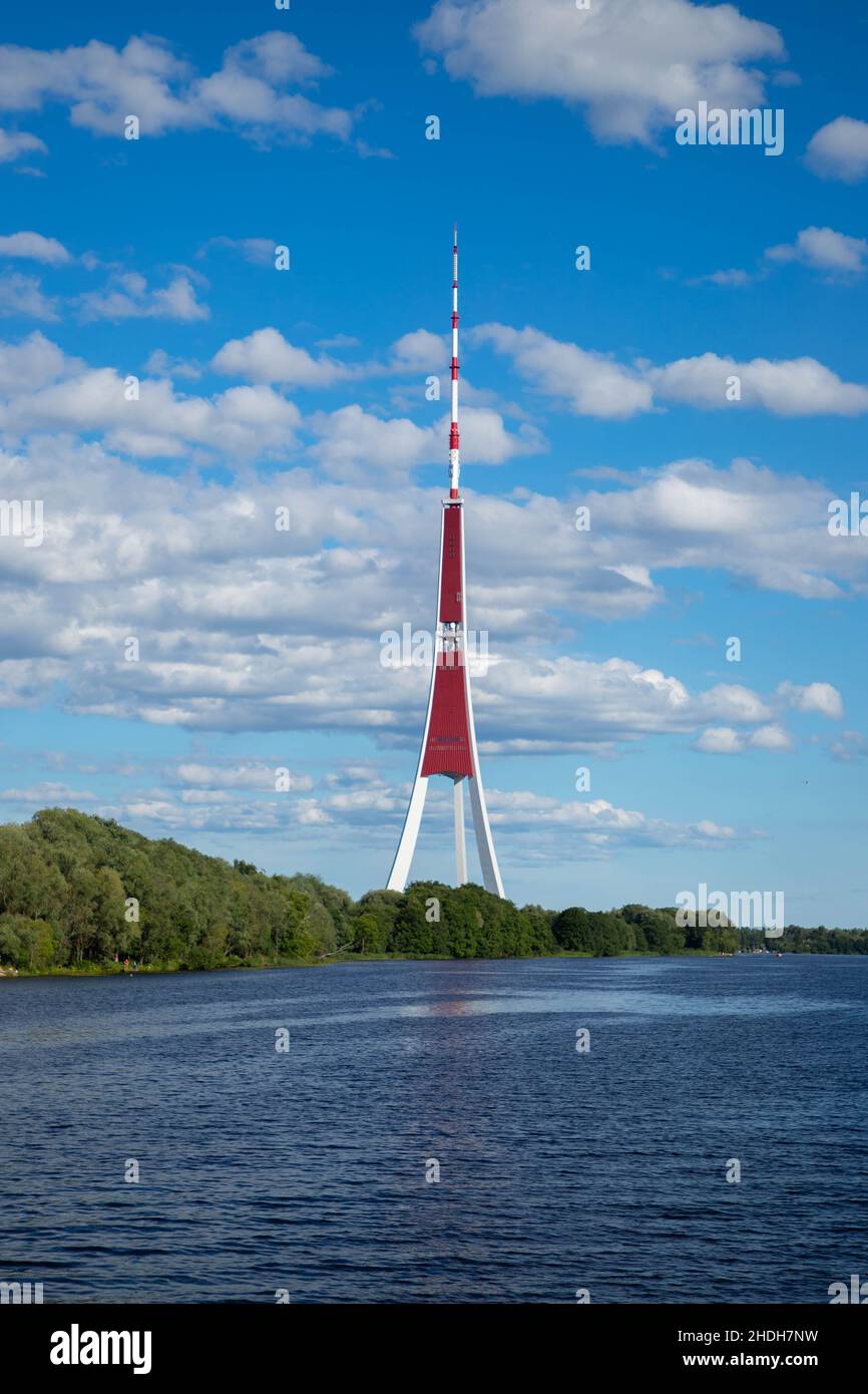 Aerial view tallest tv tower hi-res stock photography and images - Alamy