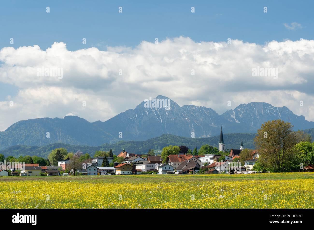 berchtesgadener land, freilassing, berchtesgadener lands Stock Photo