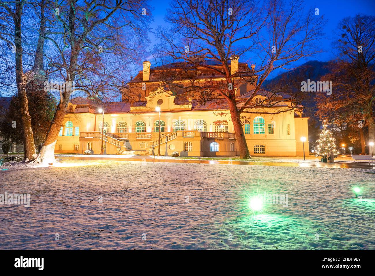 health resort, bad reichenhall, health resorts, resort, resorts, bad reichenhalls Stock Photo