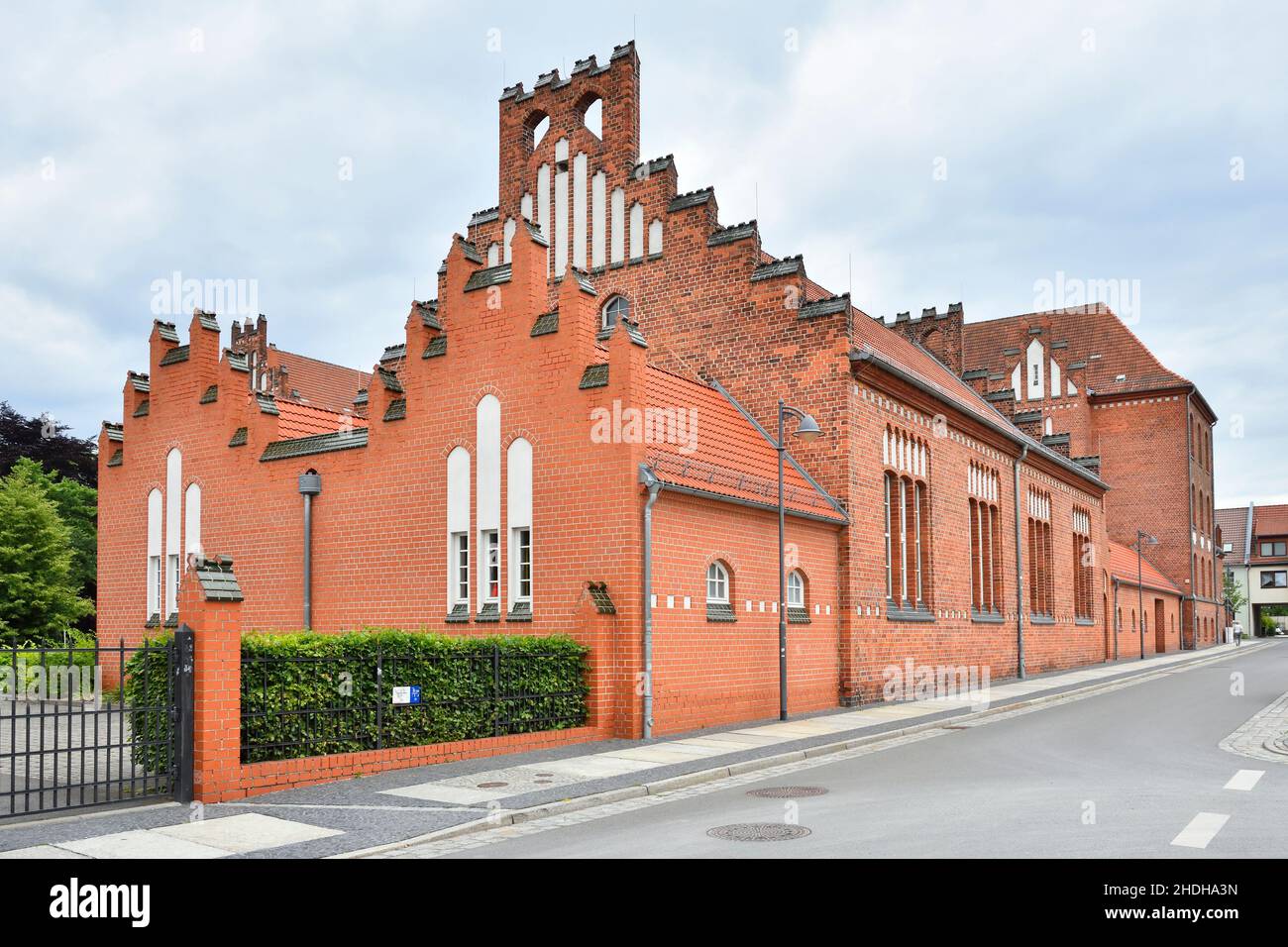 brick, spremberg, vocational school, bricks, sprembergs Stock Photo Alamy