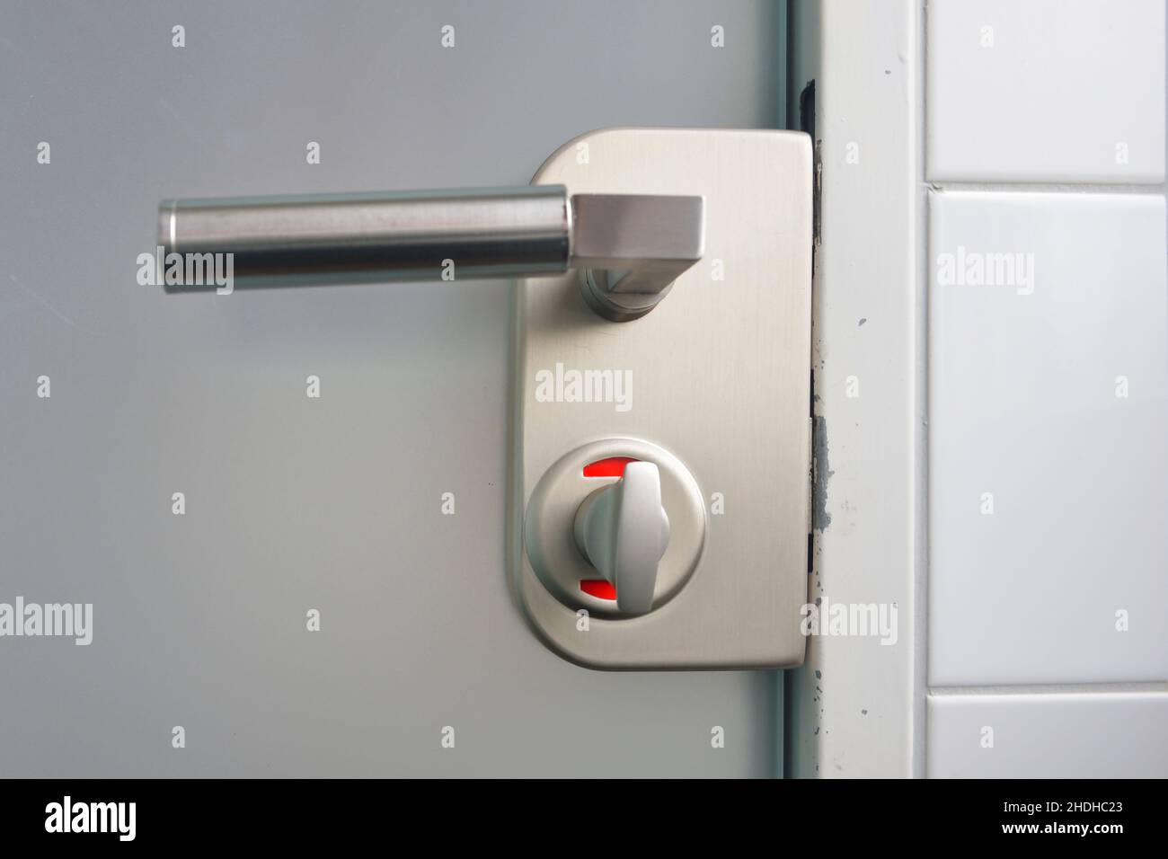 locked, toilet door, lockeds, toilet doors Stock Photo Alamy