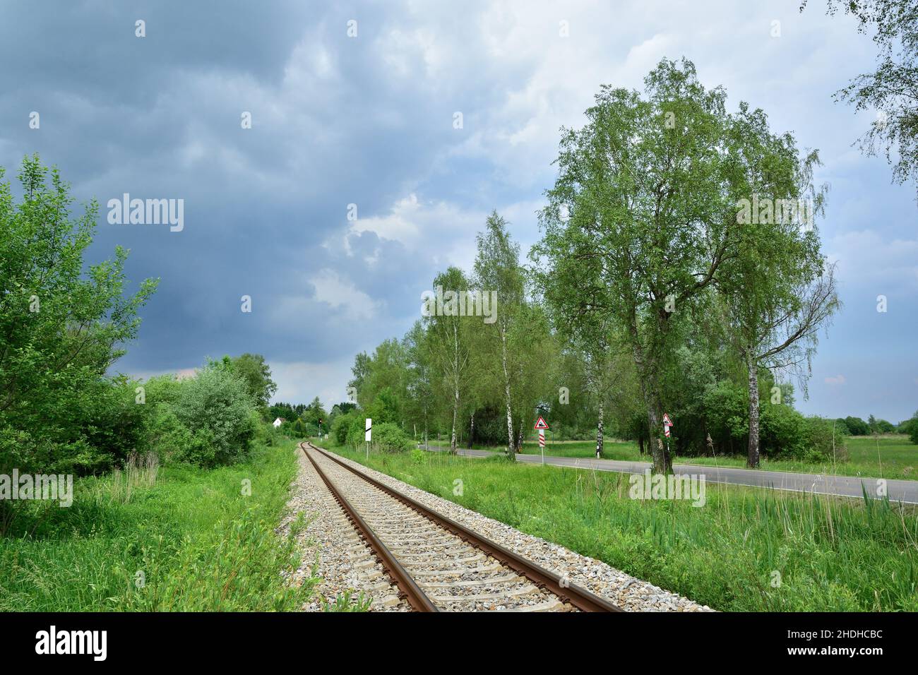 rails, track, railway, rail, tracks, railways Stock Photo Alamy