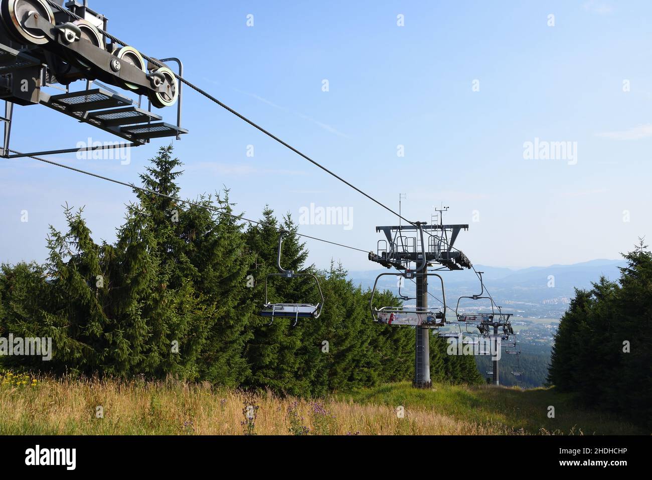 ski lift, ski lifts Stock Photo