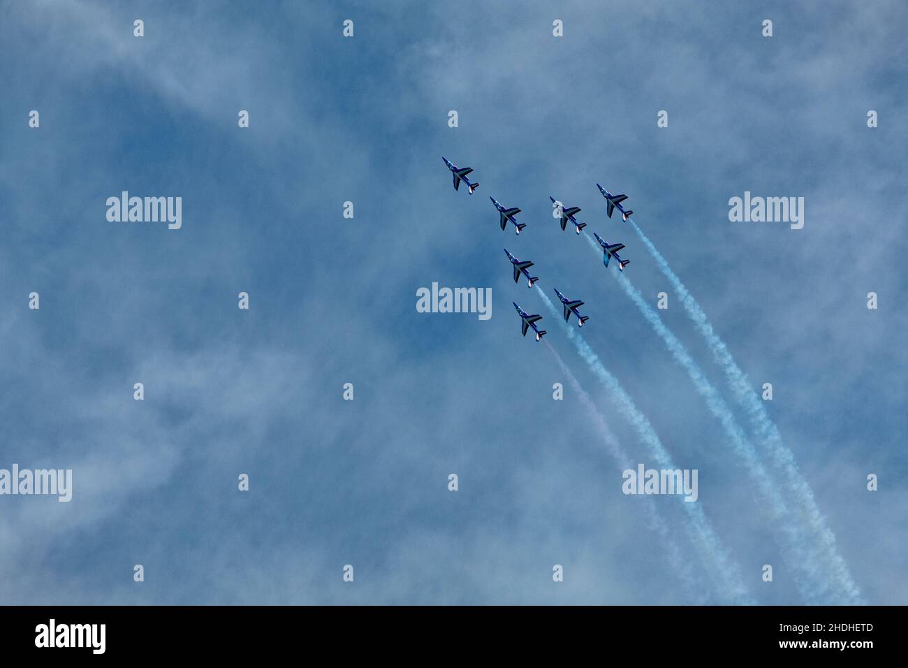 airshow, flying squadron, staffel flight, airshows, flying squadrons Stock Photo