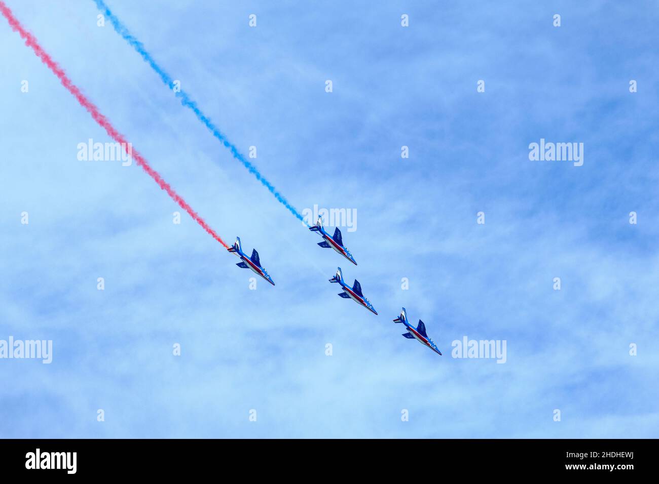 formation flight, airshow, flying squadron, formation flights, airshows, flying squadrons Stock Photo