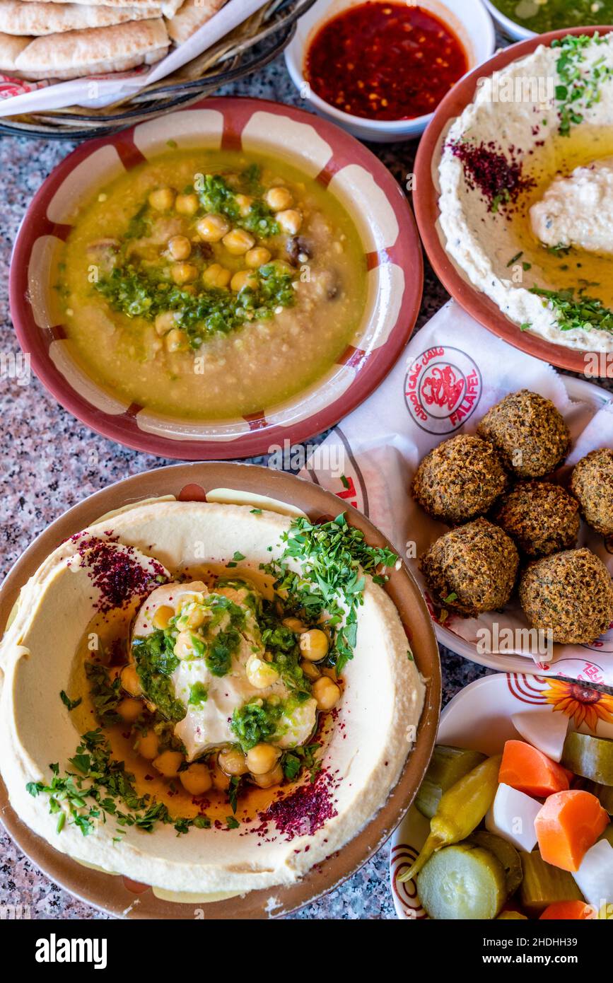 Traditional Jordanian/Arabic Food Dishes, Aqaba, Aqaba Governorate, Jordan Stock Photo Alamy