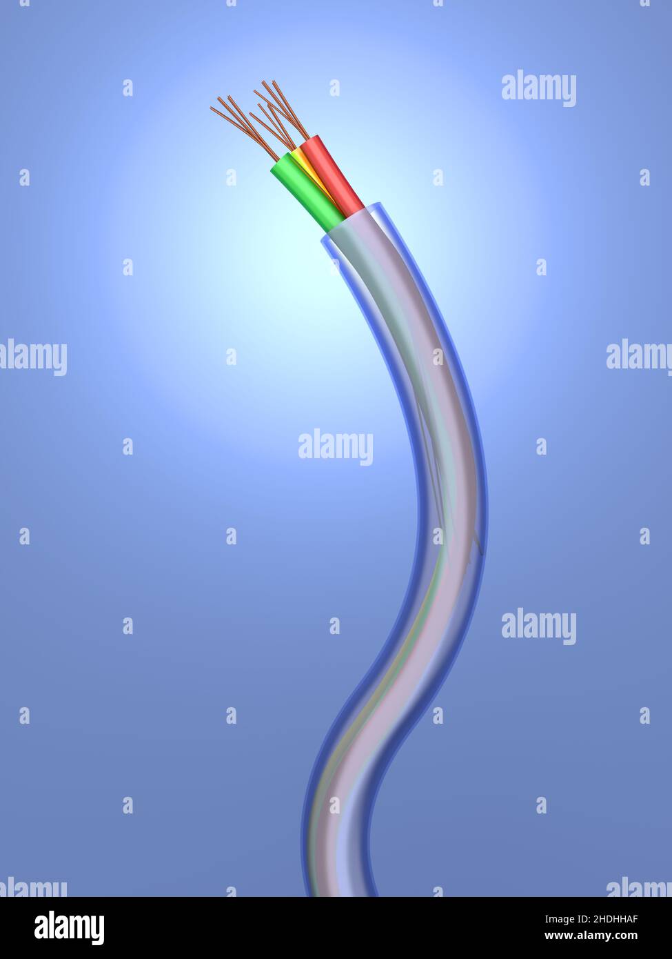 cable, power cable, copper wire, cables, powers Stock Photo Alamy