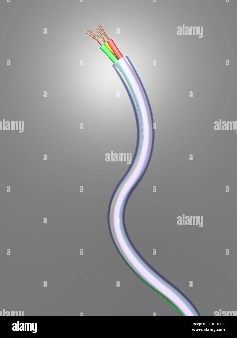 cable, power cable, copper wire, cables, powers Stock Photo Alamy