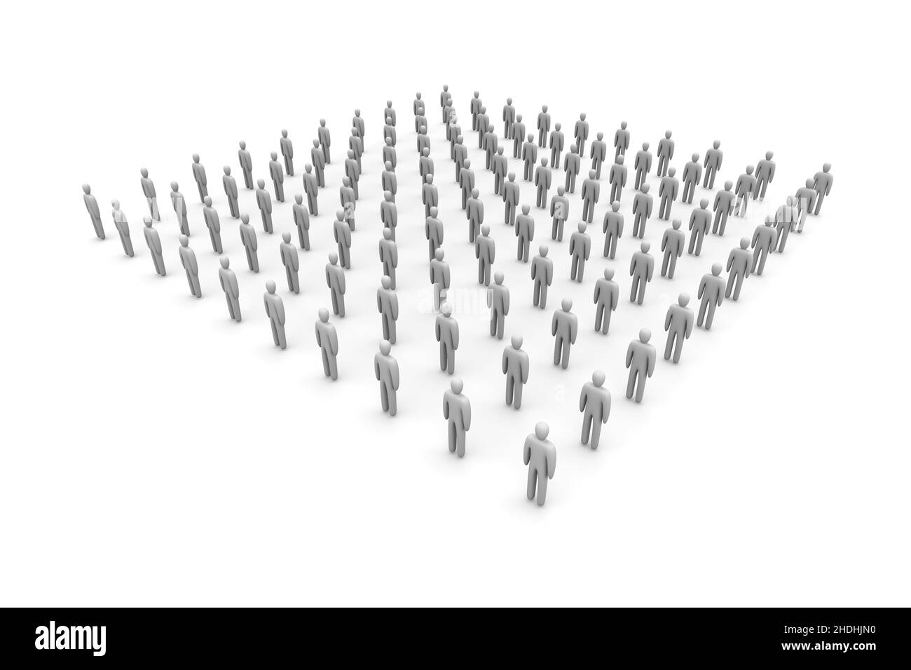 in a row, army, conformity, in a line, in a rows, armies, troops, conformities Stock Photo