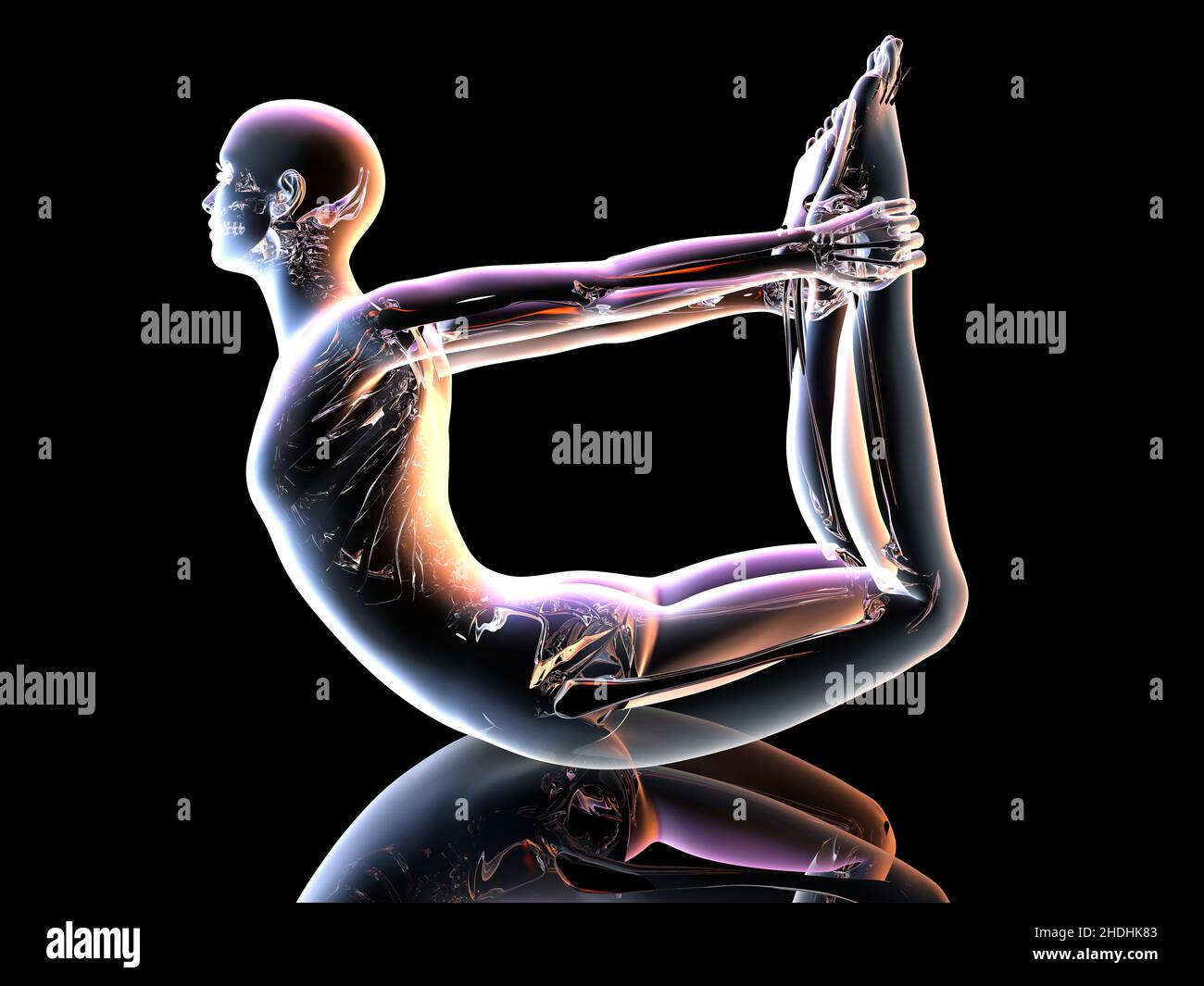 yoga, arc, pose, yogas, arcs, poses Stock Photo