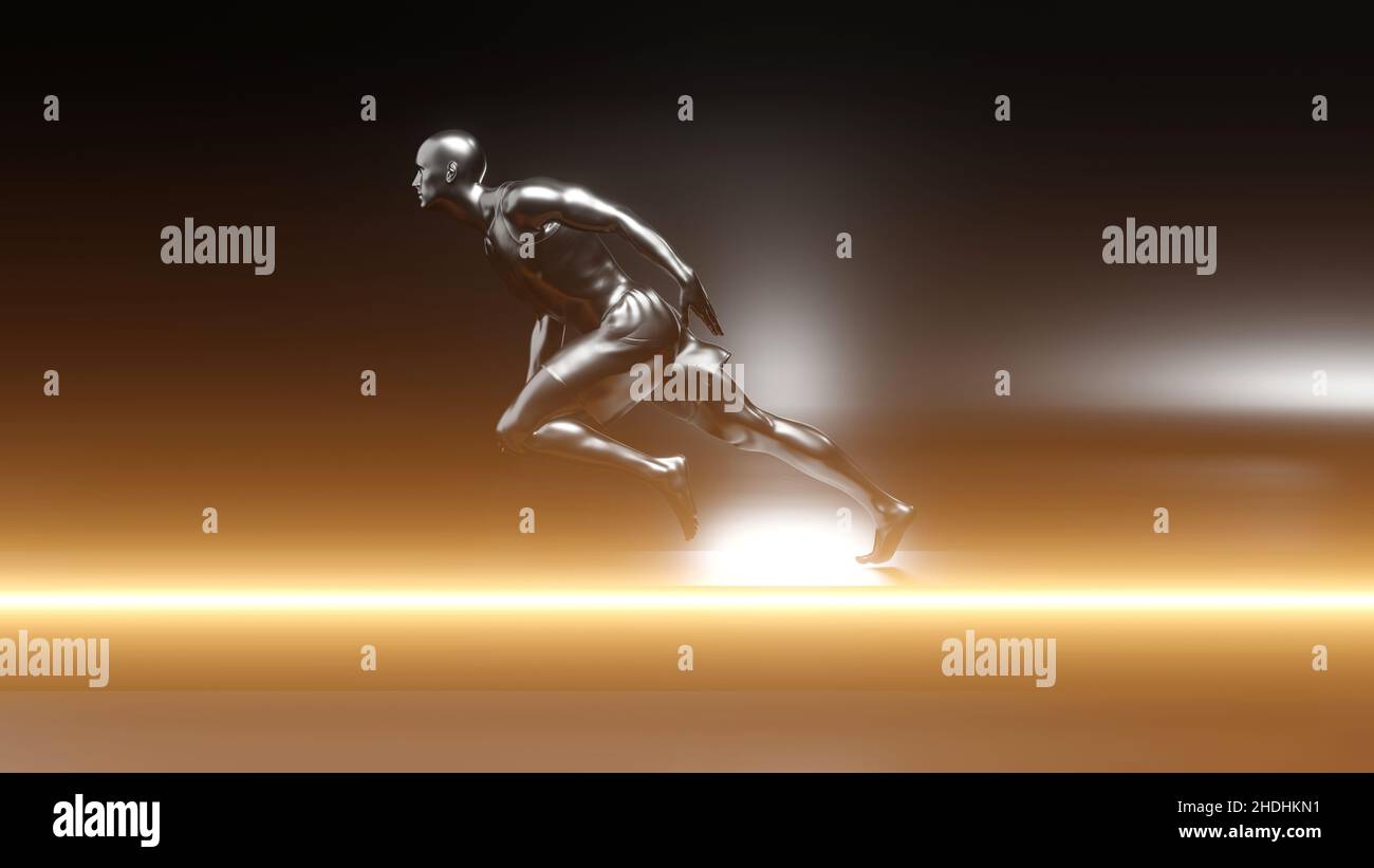 runner, athlete, sprinting, athletes Stock Photo Alamy