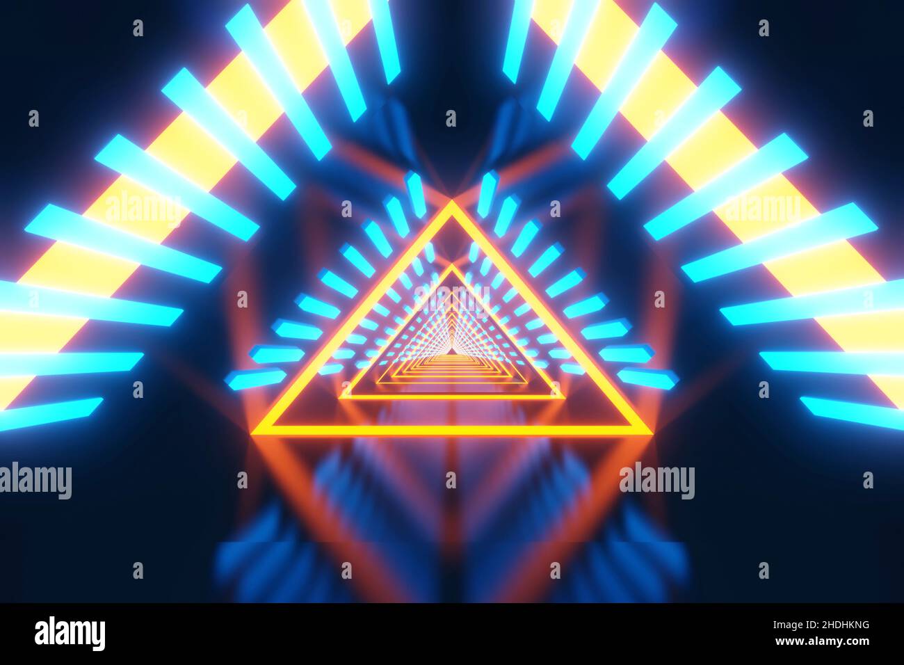 neon light, psychedelic, hallucination, neon lights, psychedelics Stock