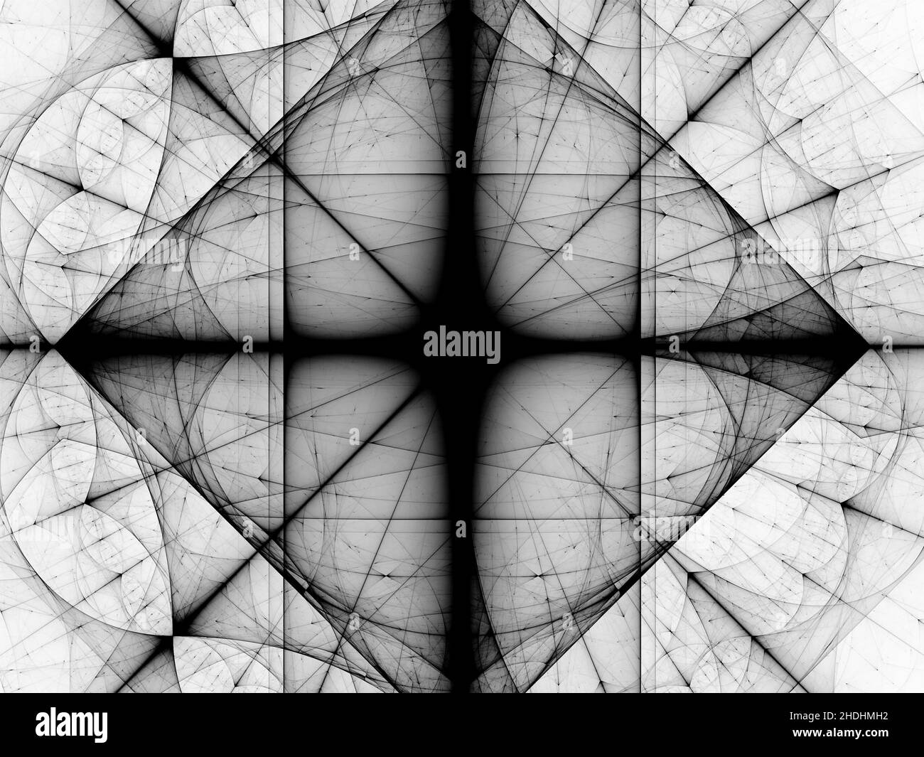 black and white, abstract, fractal, black and whites, abstraction, abstracts Stock Photo Alamy